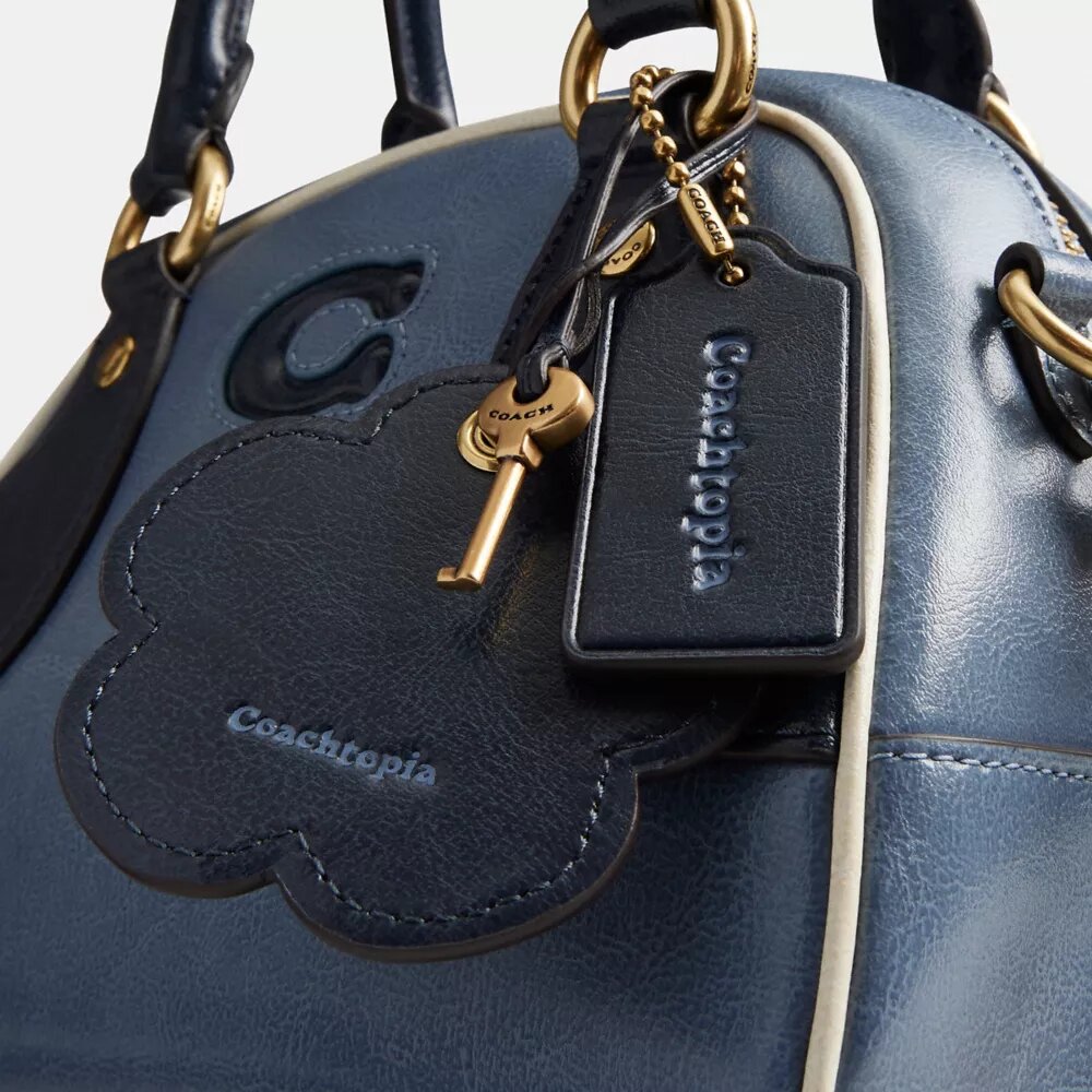 Bolso con asa superior tipo «Bowling»