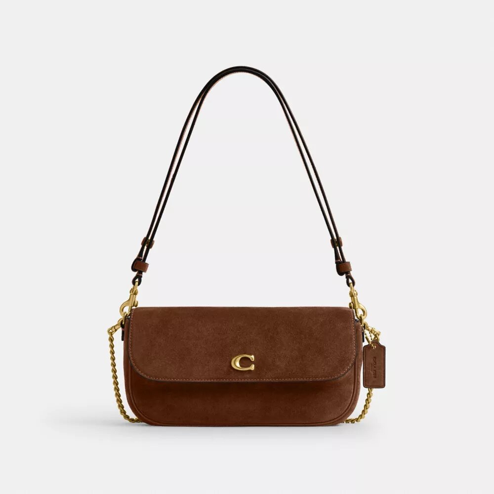 Bolso de cadena con solapa Brooke