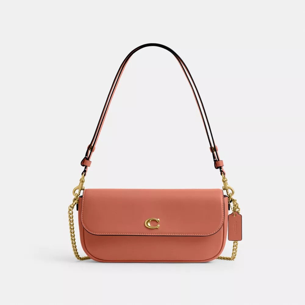 Bolso de cadena con solapa Brooke