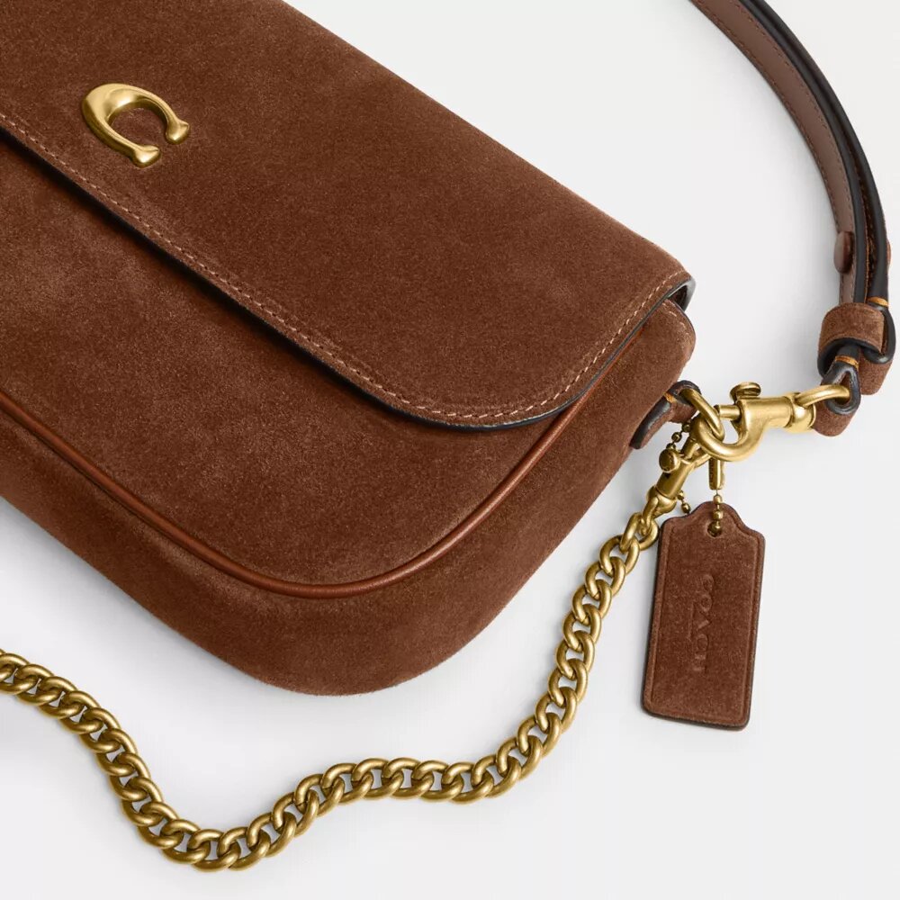 Bolso de cadena con solapa Brooke