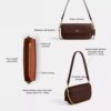 Bolso de cadena con solapa Brooke