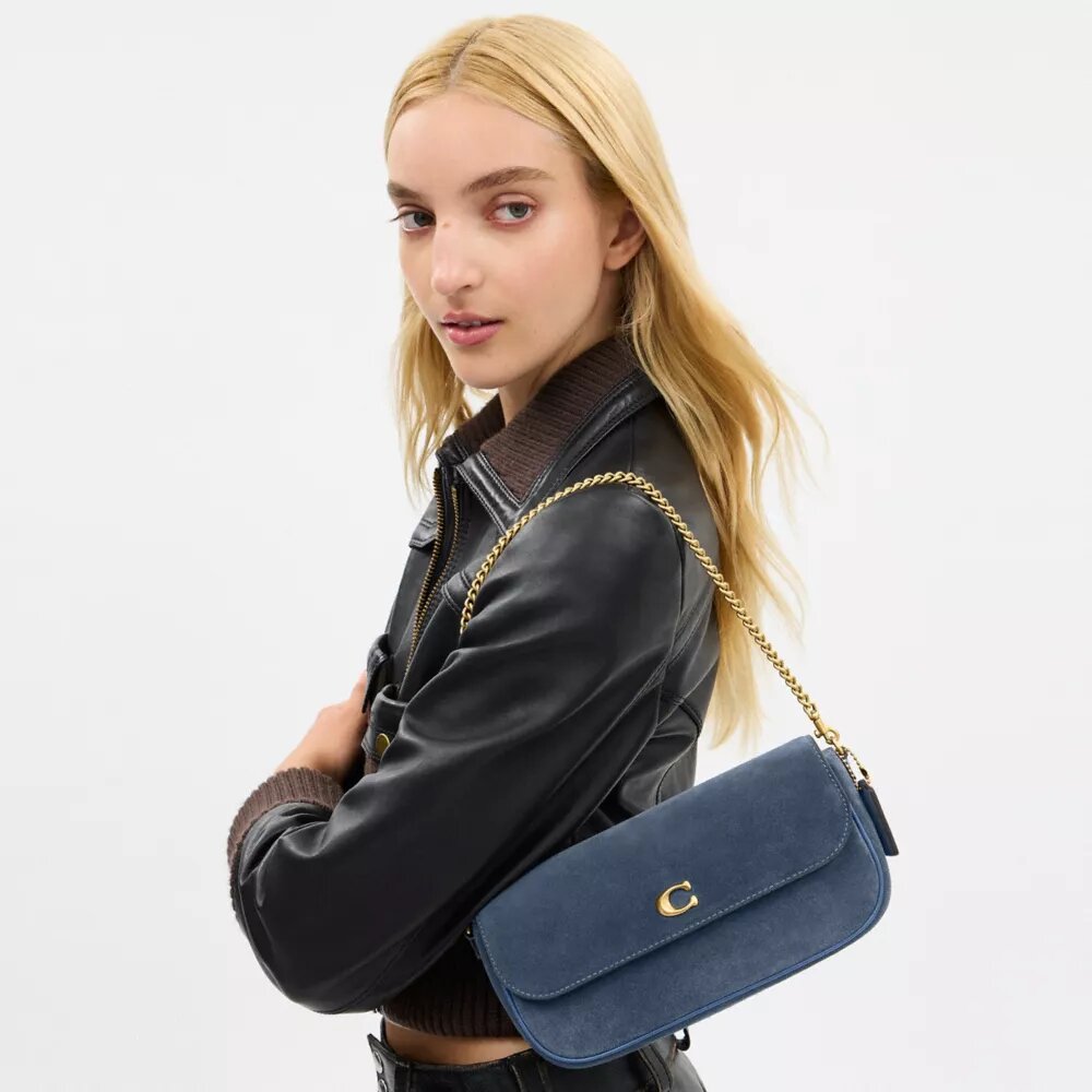 Bolso de cadena con solapa Brooke