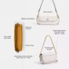Bolso de cadena con solapa Brooke