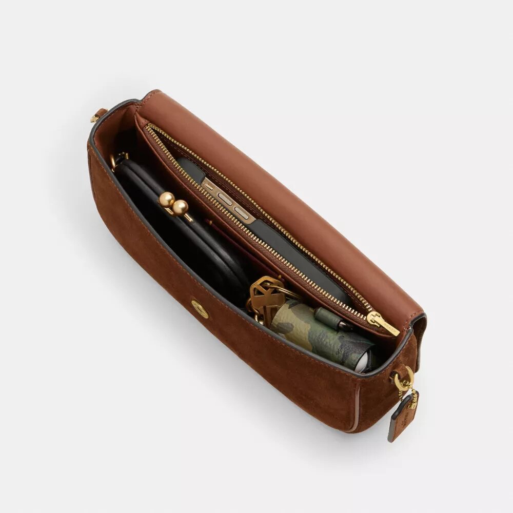 Bolso de cadena con solapa Brooke