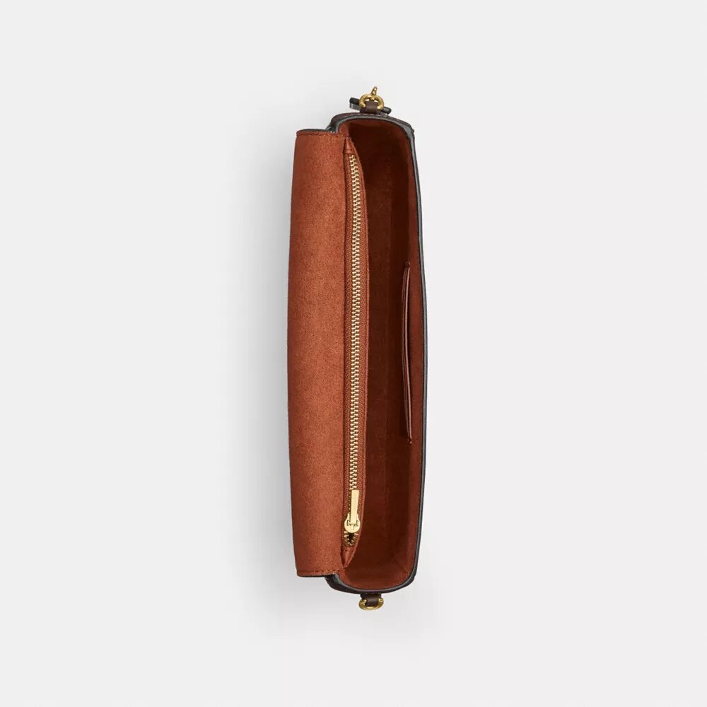 Bolso de cadena con solapa Brooke