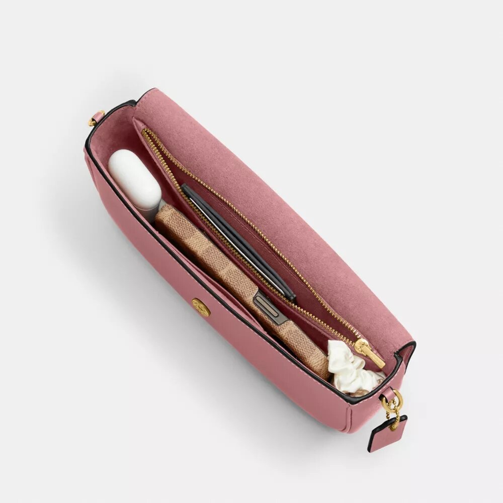 Bolso de cadena con solapa Brooke
