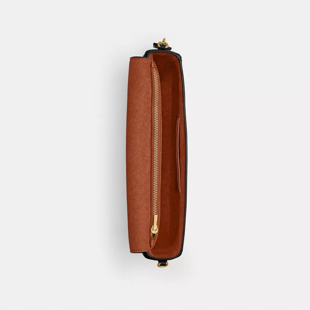 Bolso de cadena con solapa Brooke