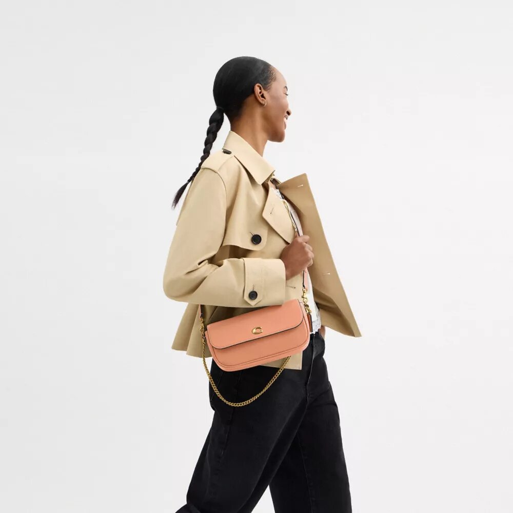 Bolso de cadena con solapa Brooke