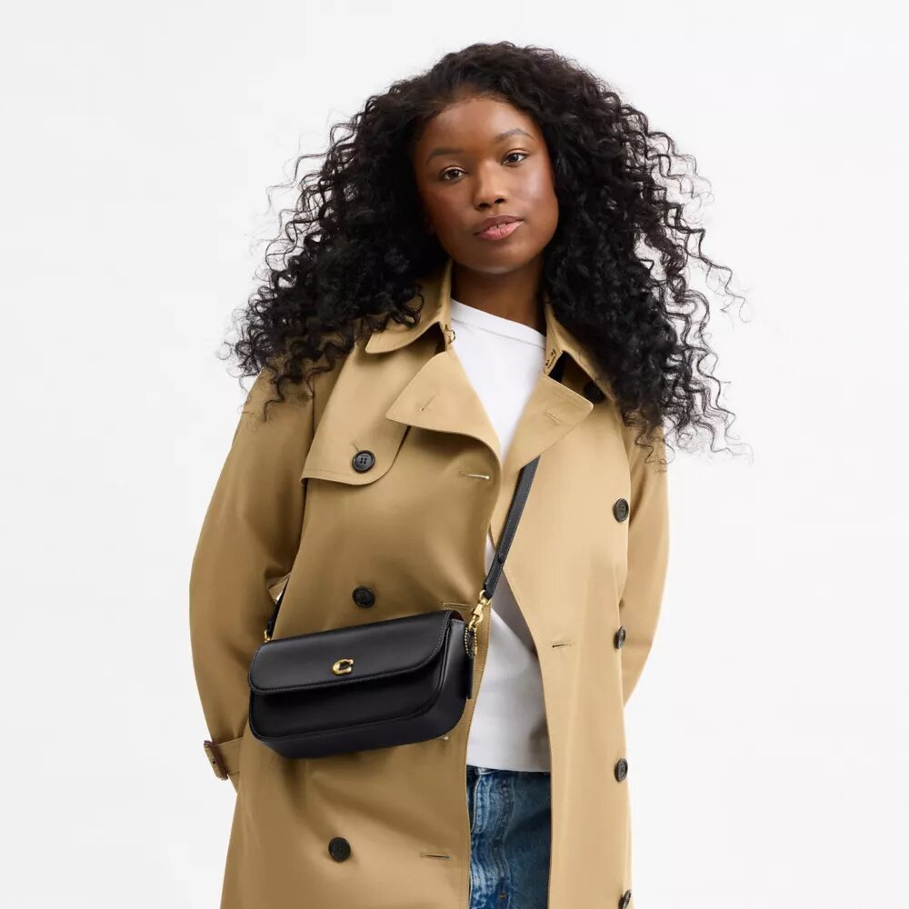 Bolso de cadena con solapa Brooke