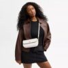 Bolso de cadena con solapa Brooke