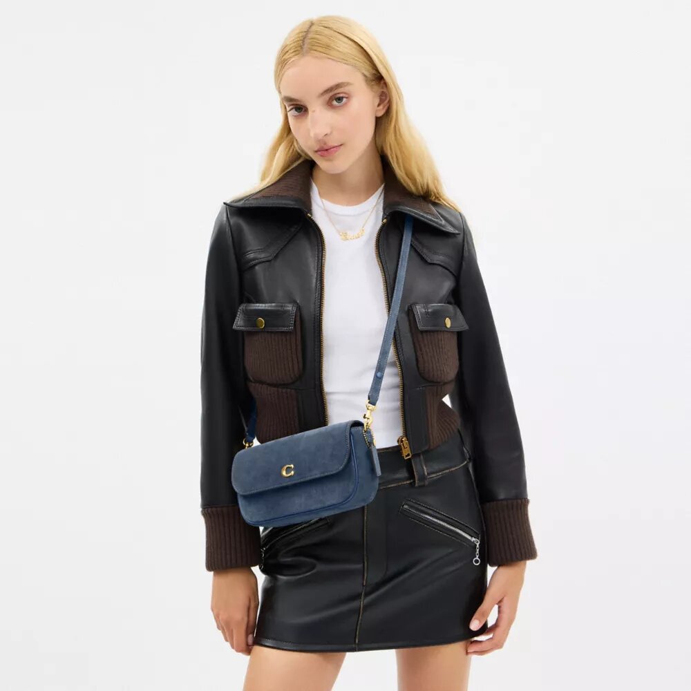 Bolso de cadena con solapa Brooke