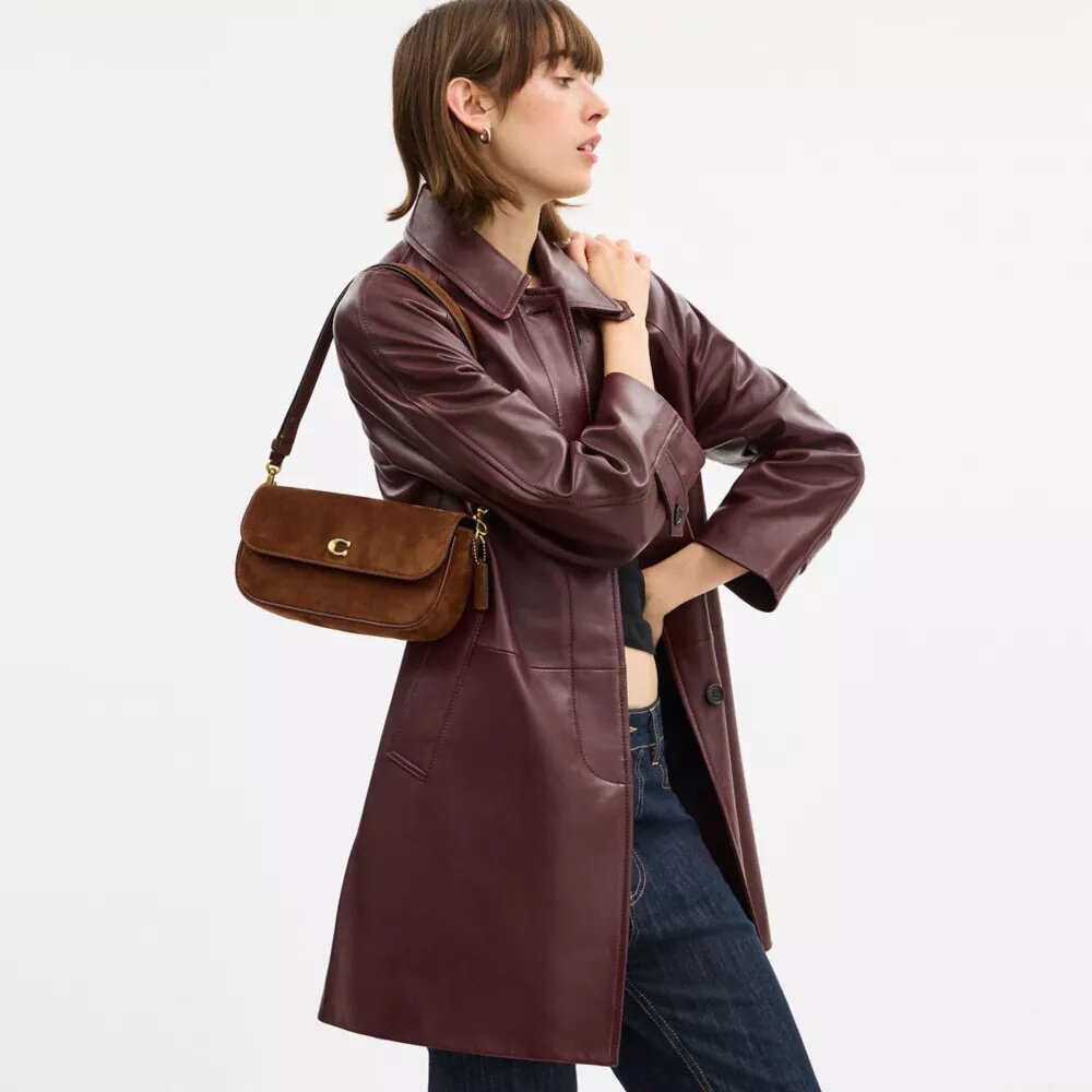 Bolso de cadena con solapa Brooke