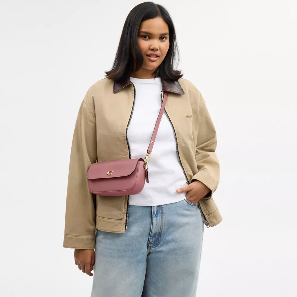 Bolso de cadena con solapa Brooke