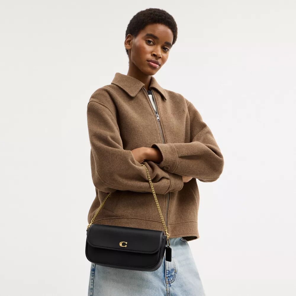 Bolso de cadena con solapa Brooke