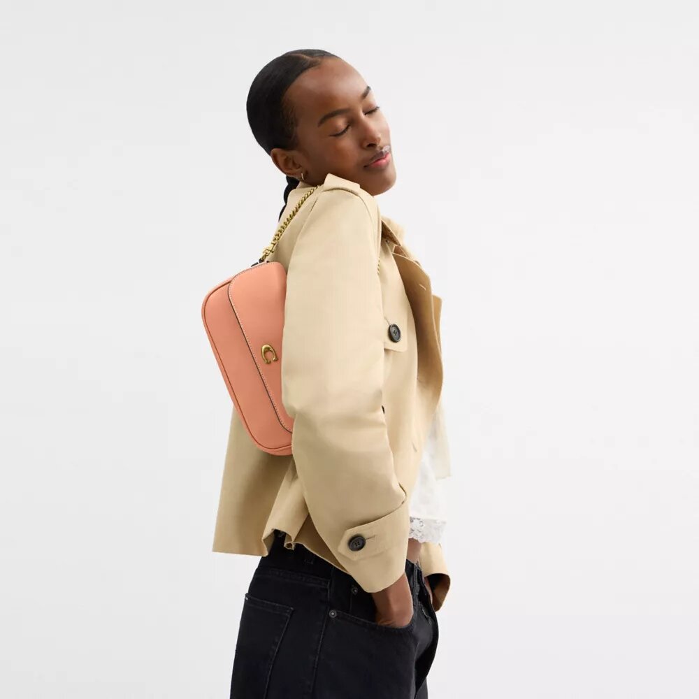 Bolso de cadena con solapa Brooke