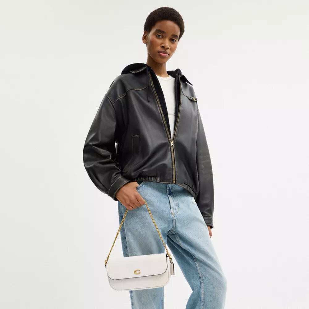 Bolso de cadena con solapa Brooke