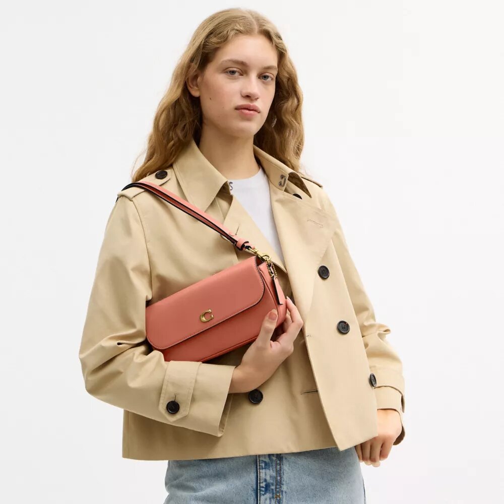 Bolso de cadena con solapa Brooke