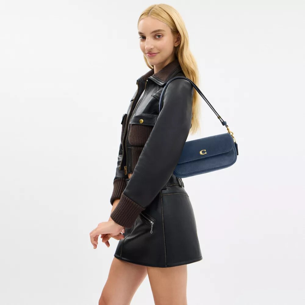 Bolso de cadena con solapa Brooke