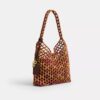 Bolso de hombro Brooklyn 28 con adornos de madera