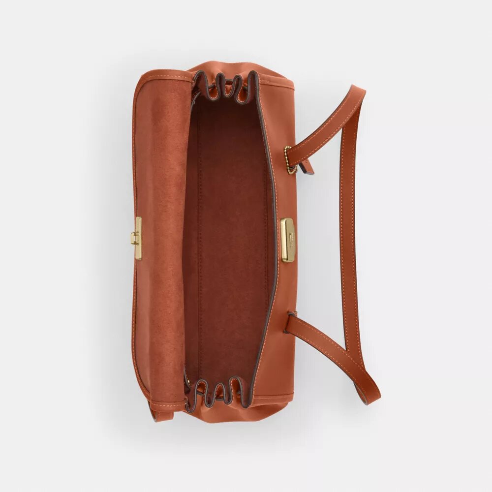 Bolso de hombro con solapa Bridget