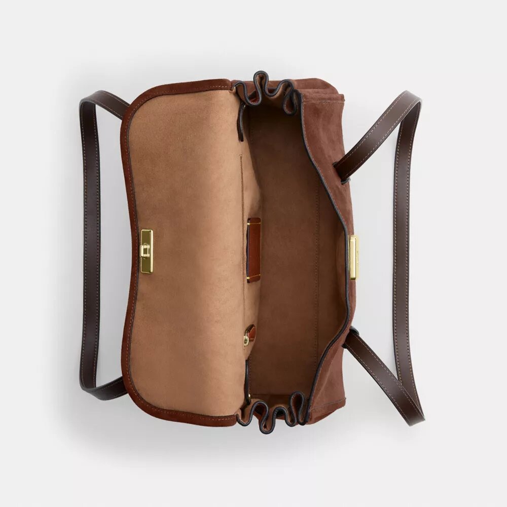Bolso de hombro con solapa Bridget