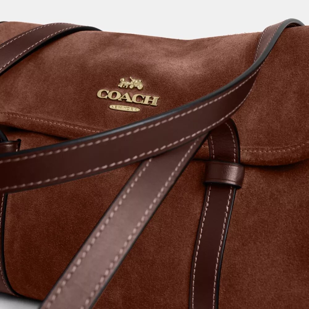 Bolso de hombro con solapa Bridget