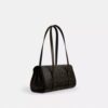 Bolso de hombro con solapa Bridget en Signature Canvas con Charms