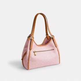 Bolso de hombro Erin en Signature Canvas con Charms