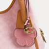 Bolso de hombro Erin en Signature Canvas con Charms