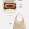 Bolso de hombro Lana