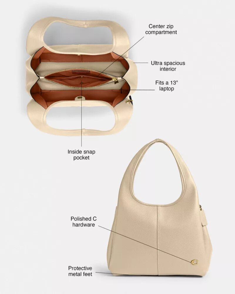 Bolso de hombro Lana