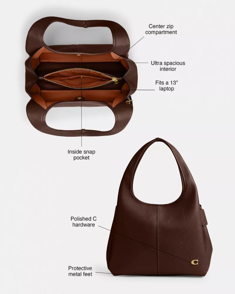 Bolso de hombro Lana