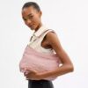 Bolso de hombro Laurel en denim emblemático