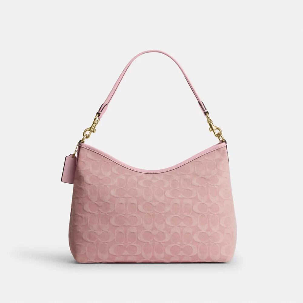Bolso de hombro Laurel en denim emblemático