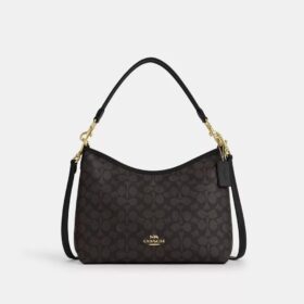 Bolso de hombro Laurel en Signature Canvas