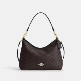 Bolso de hombro Laurel en Signature Canvas