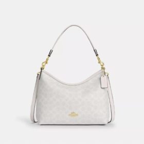 Bolso de hombro Laurel en Signature Canvas