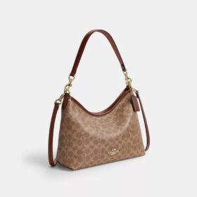 Bolso de hombro Laurel en Signature Canvas