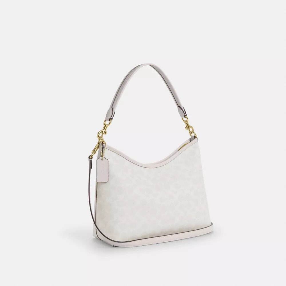 Bolso de hombro Laurel en Signature Canvas