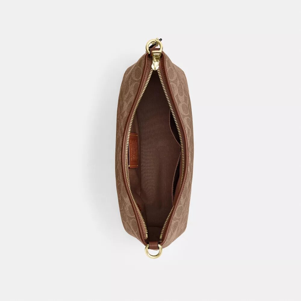 Bolso de hombro Laurel en Signature Canvas