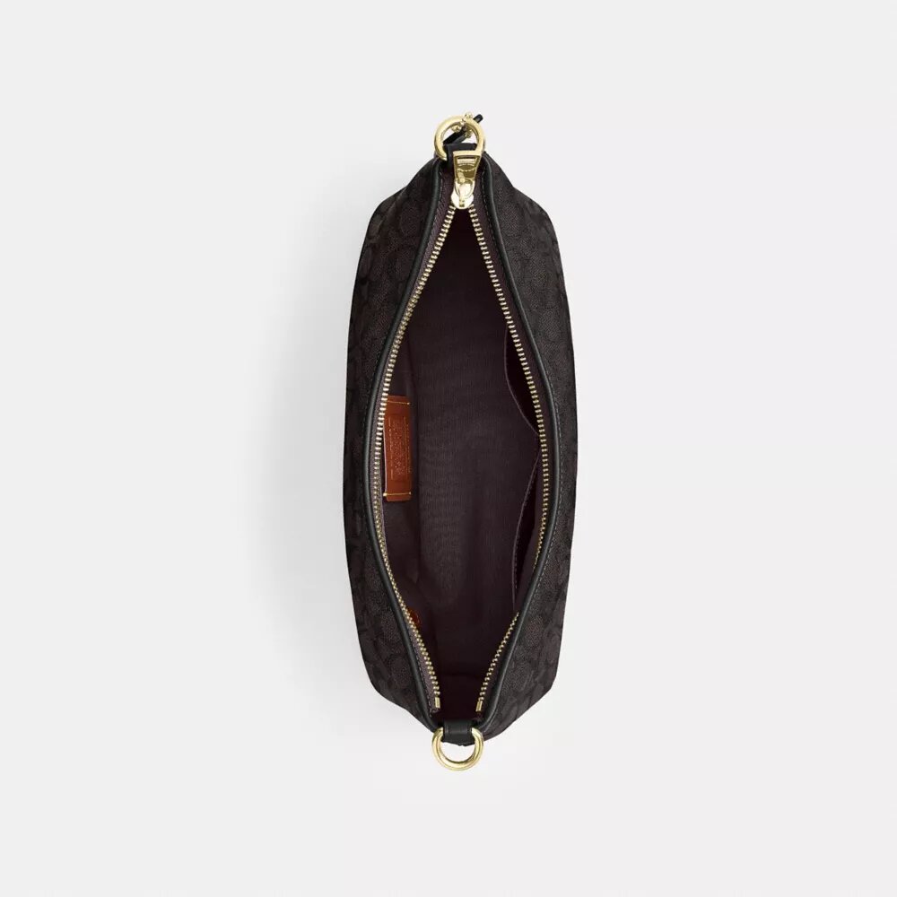 Bolso de hombro Laurel en Signature Canvas