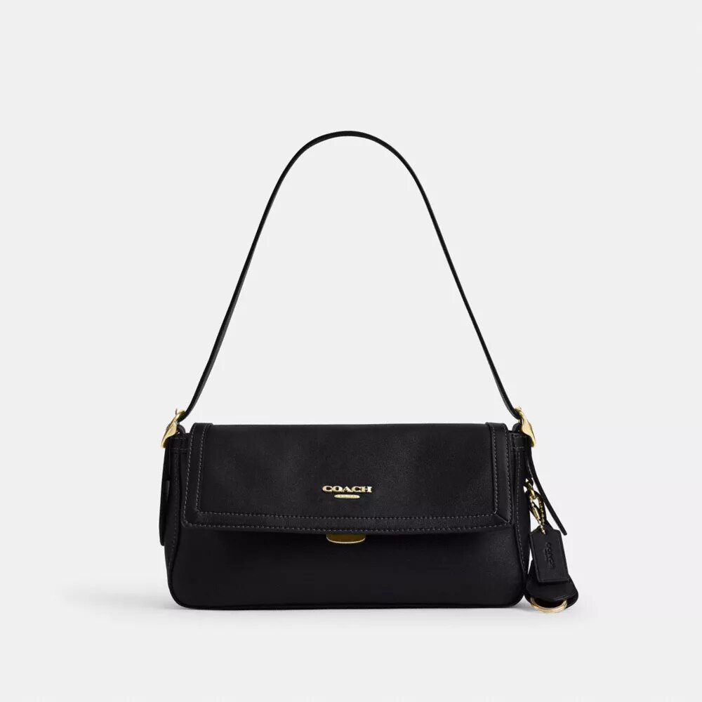 Bolso de hombro pequeño con solapa Etta