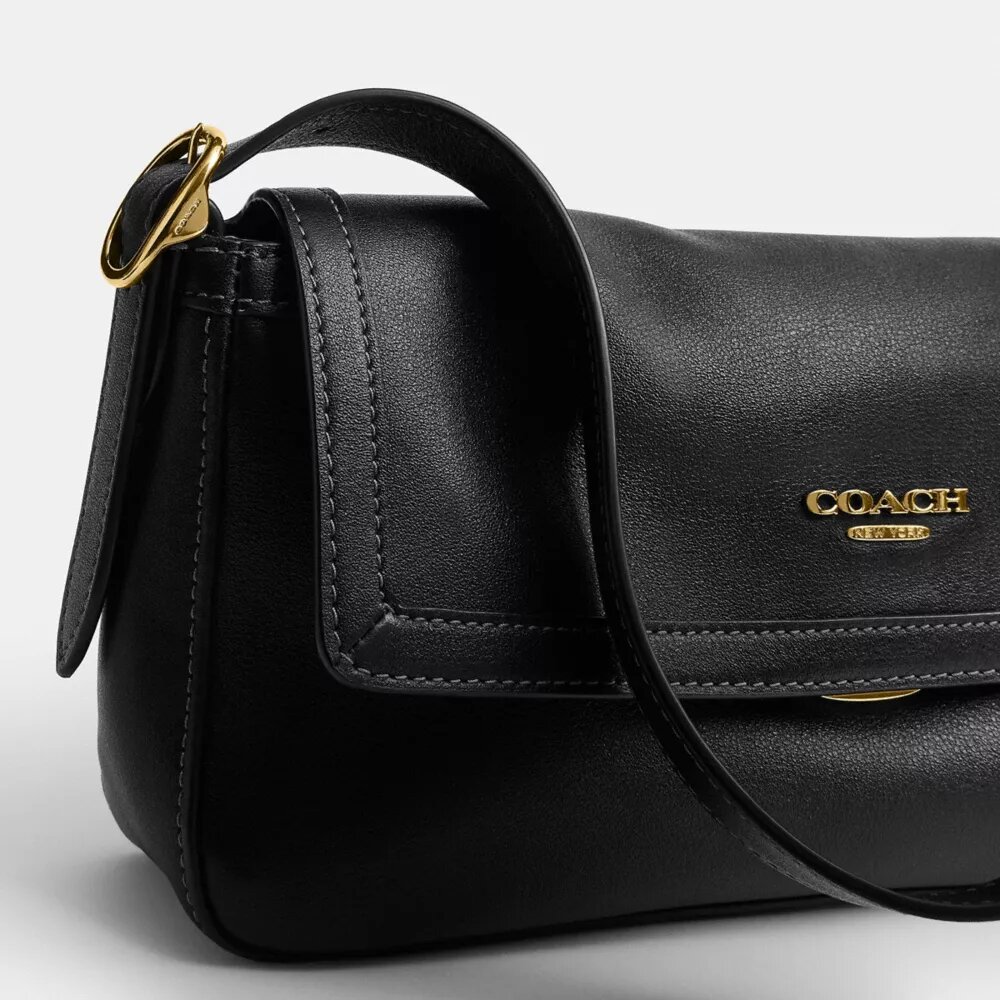 Bolso de hombro pequeño con solapa Etta