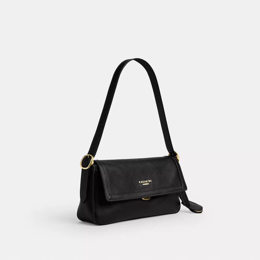 Bolso de hombro pequeño con solapa Etta
