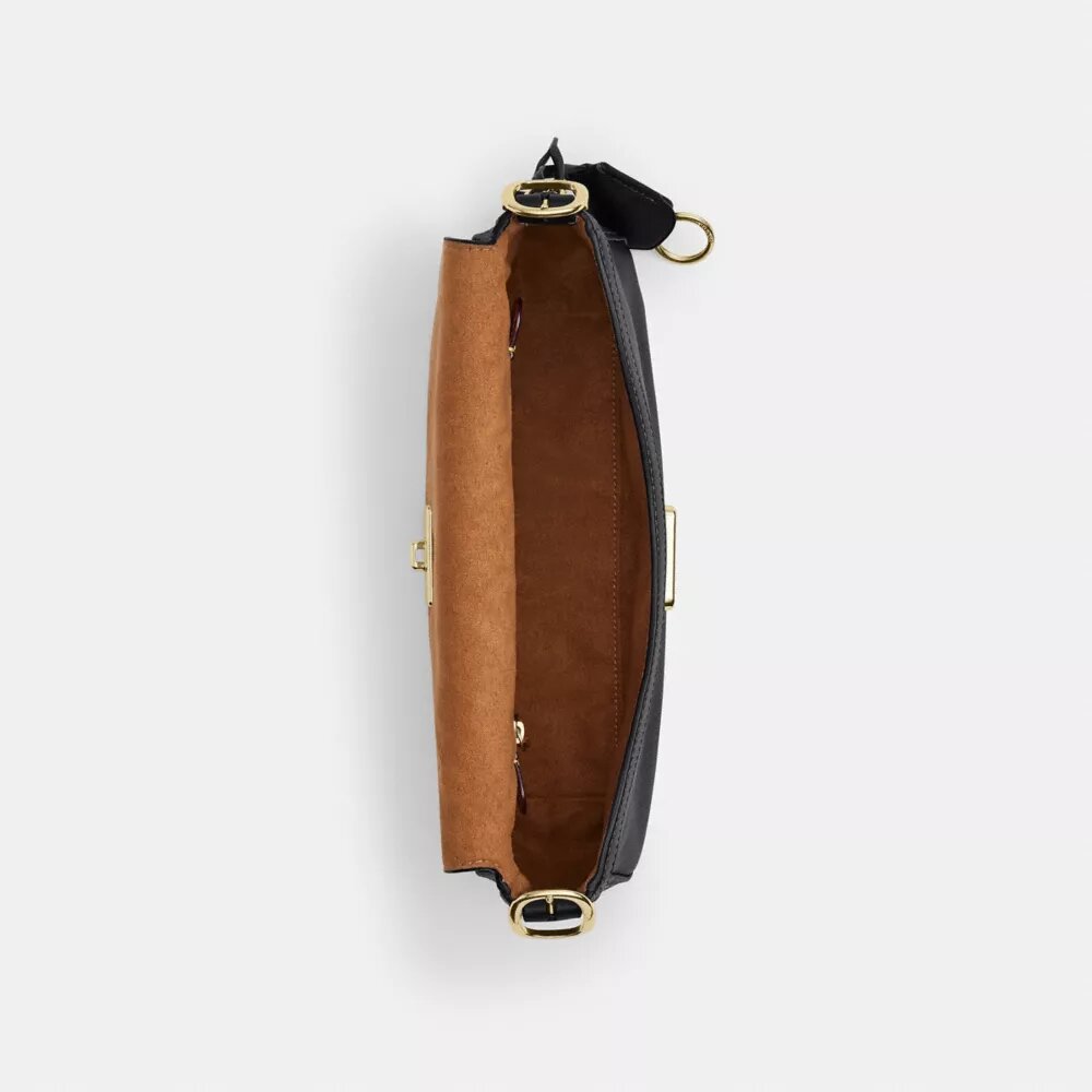 Bolso de hombro pequeño con solapa Etta