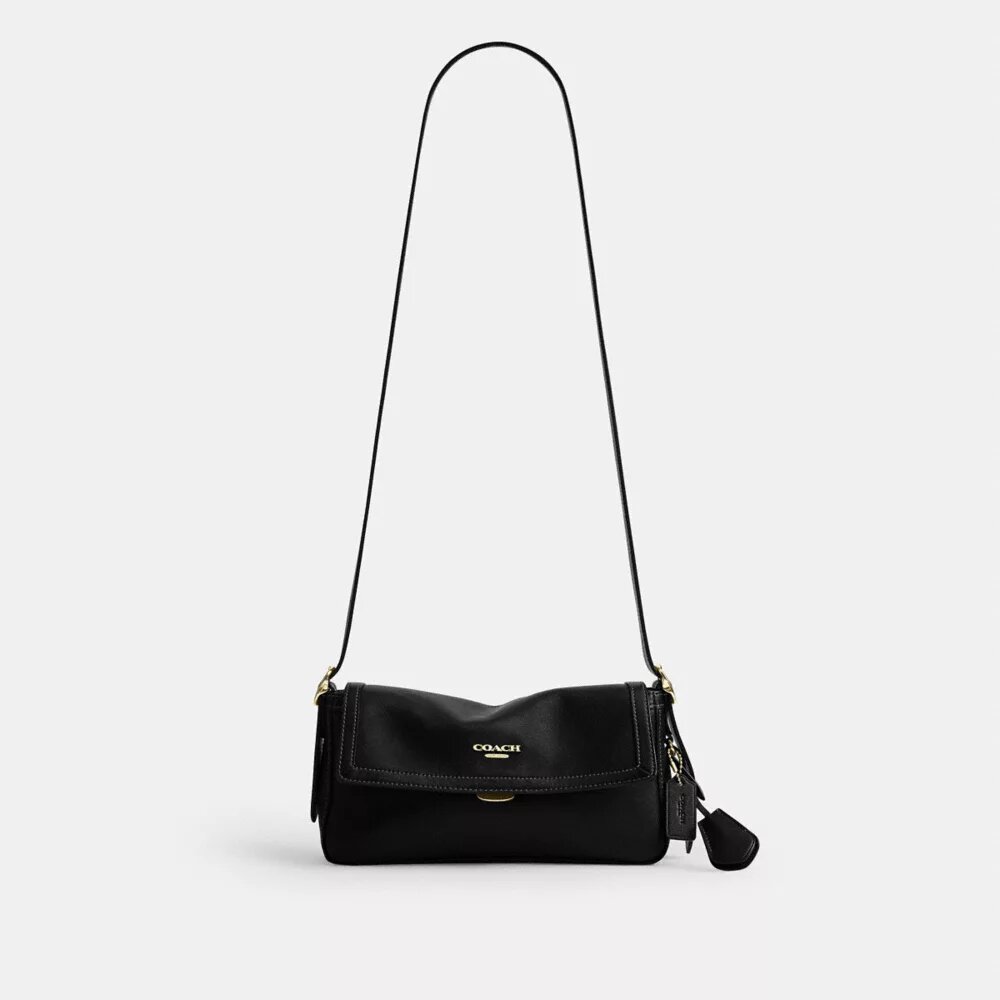 Bolso de hombro pequeño con solapa Etta