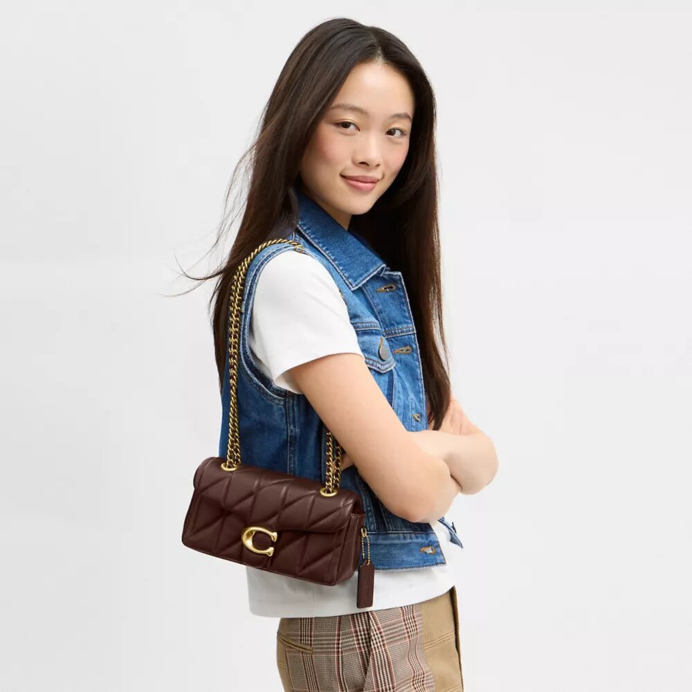 Bolso de hombro Tabby 20 con acolchado tipo almohada
