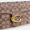 Bolso de hombro Tabby de 26 en jacquard Crystal Signature