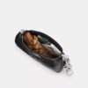 Bolso de hombro Teri en piel exclusiva con colgante de corazón