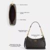 Bolso de hombro Teri en Signature Canvas